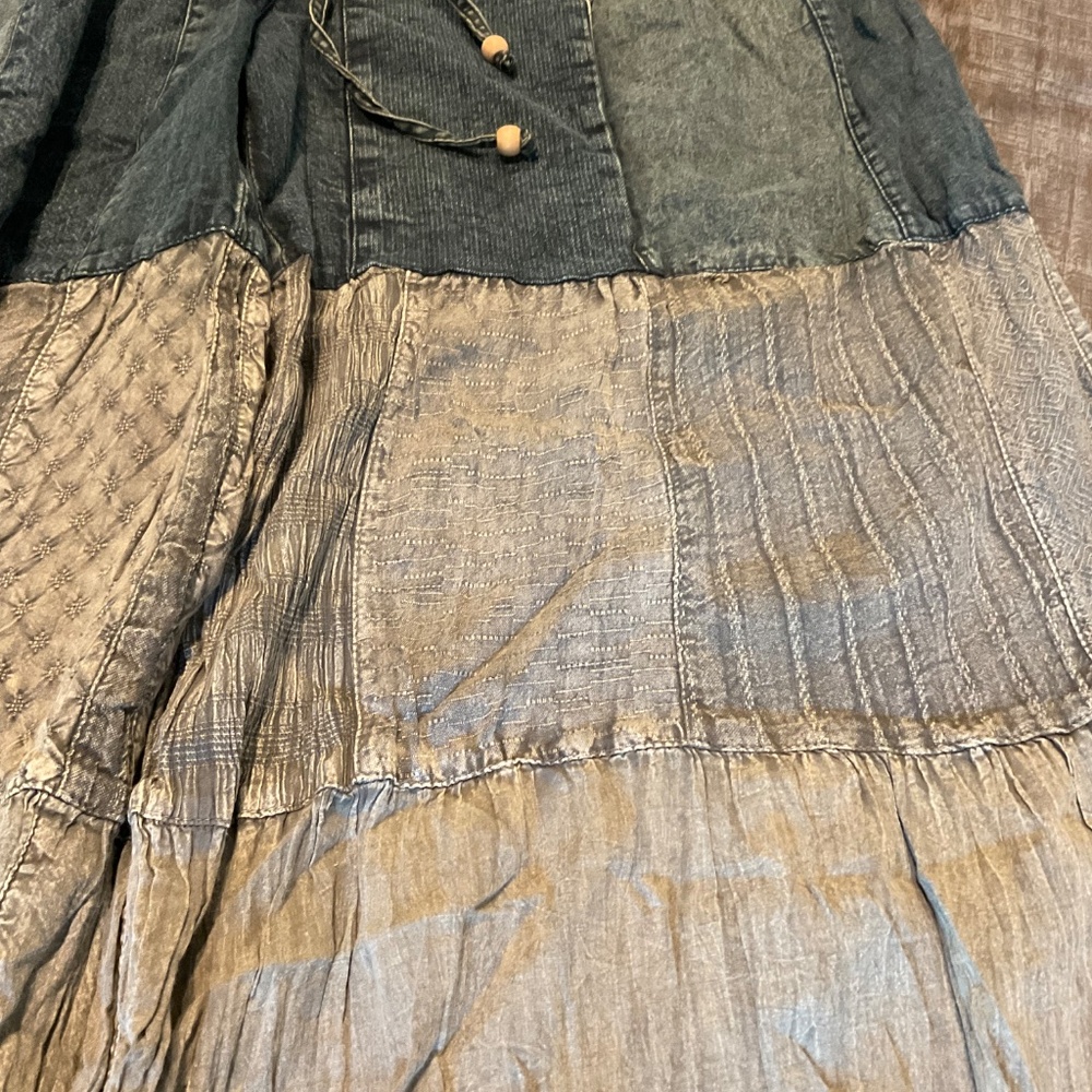 NWT - Young Threads Multicolor Patchwork with Lac… - image 5